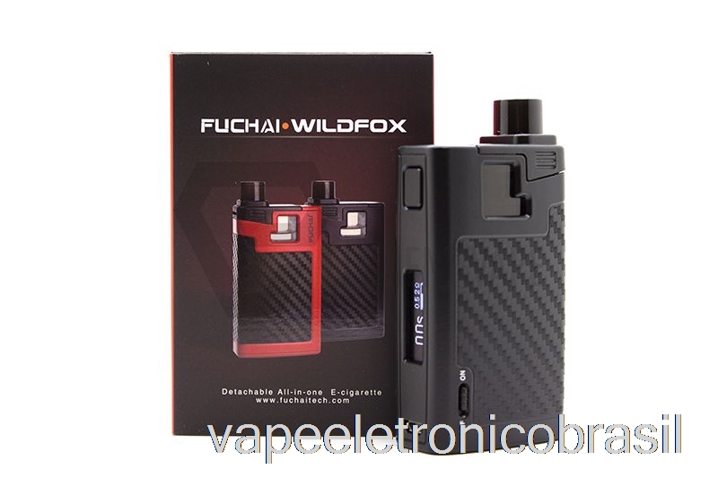 Vape Vaporesso Sigelei Fuchai Wildfox 40w Kit Tudo-em-um Vermelho